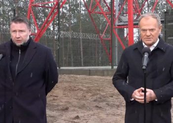 Donald Tusk i Marcin Kierwiński