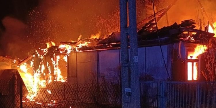 Dwie ofiary pożaru domu 1 OSP Sokółka