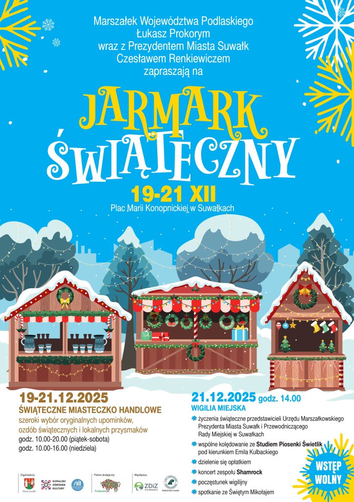 Na Plac M. Konopnickiej wraca Jarmark Świąteczny 1 jramark swiateczny 2025 page 0001