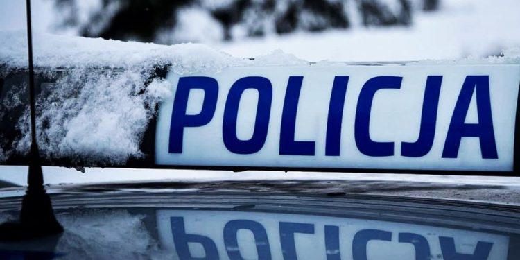policja zima