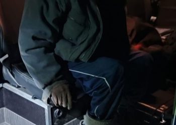 Pomoc przyszła na czas, ponieważ zareagowali świadkowie 2 Fot. KPP Gołdap