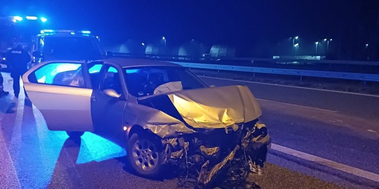 Ta kolizja zakończy się dla kierowcy pobytem w zakładzie karnym 1 zdj. KPP w Ełku