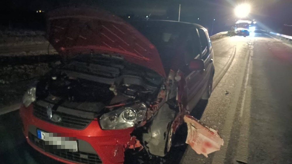 Pięć osób poszkodowanych w wypadku na DK 65 2 zdj. KPP w Elku 2