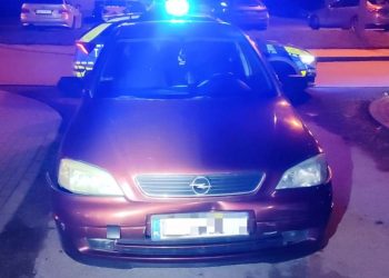 Pijany kierował mimo sądowego zakazu. Spowodował kolizję 5 zdj. KPP w Ełku