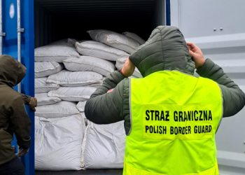 Służby przejęły prawie 63 tony nielegalnego tytoniu 4 zdj. W-MOSG