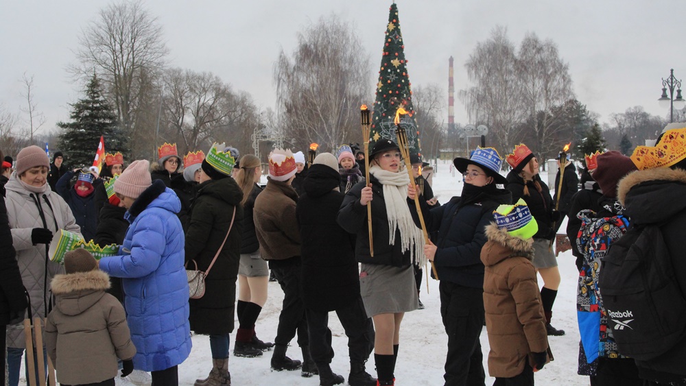 Ełk. Orszak Trzech Króli przeszedł ulicami miasta 2 a1