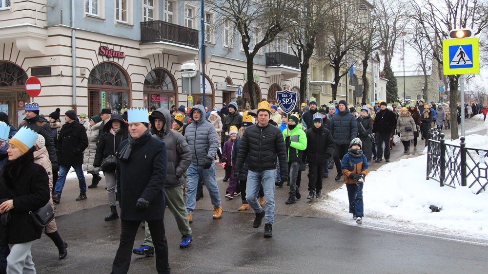 Ełk. Orszak Trzech Króli przeszedł ulicami miasta 13 a12