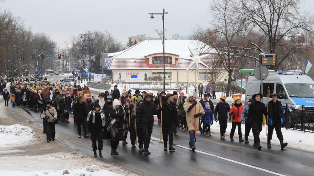 Ełk. Orszak Trzech Króli przeszedł ulicami miasta 8 a7