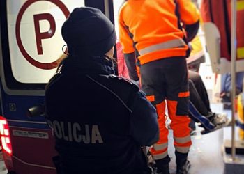 pomoc seniorce KPP Grajewo 2