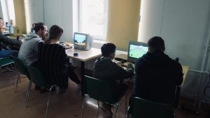 Pikselowe przygody w bibliotece 16 retrogranie 15