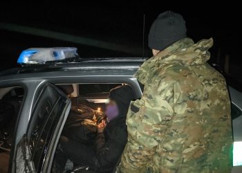 Migranci i kurier zatrzymani przy granicy z Litwą 3 źródło: POSG
