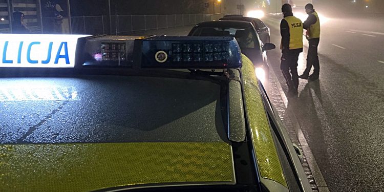 Poranne kontrole trzeźwości. Nie wszyscy byli trzeźwi 1 zdj. KPP w Ełku