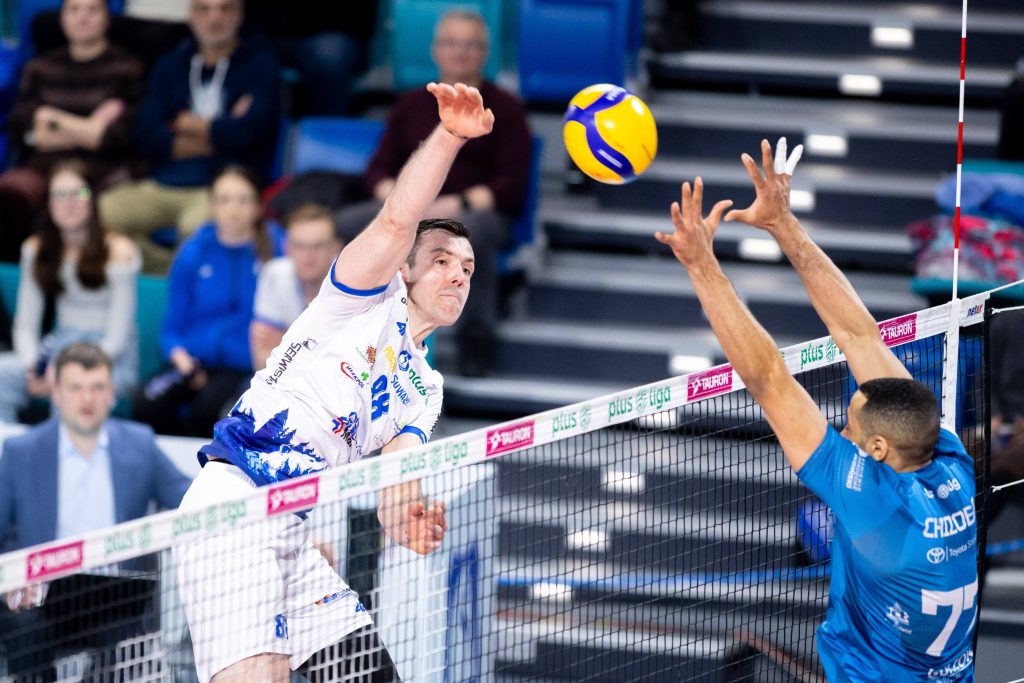 Ślepsk Malow Suwałki - Cuprum Stilon Gorzów 0:3 1 pierwsze 04