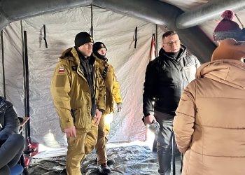 Samorządy walczą z ekstremalnie niskimi temperaturami 2 Fot. UM w Ełku