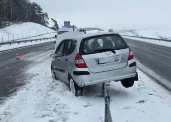 To wyglądało groźnie. Na szczęście nikt nie ucierpiał 3 zdj. KPP w Ełku