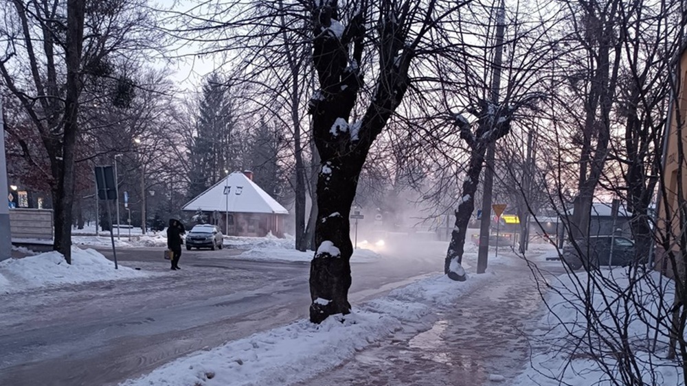 Awaria sieci wodociągowej w Węgorzewie 2 zdj. Urzad Gminy w Wegorzewie