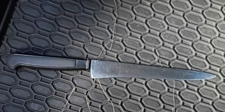 Chciał zaatakować policjantów 1 KMP Suwałki