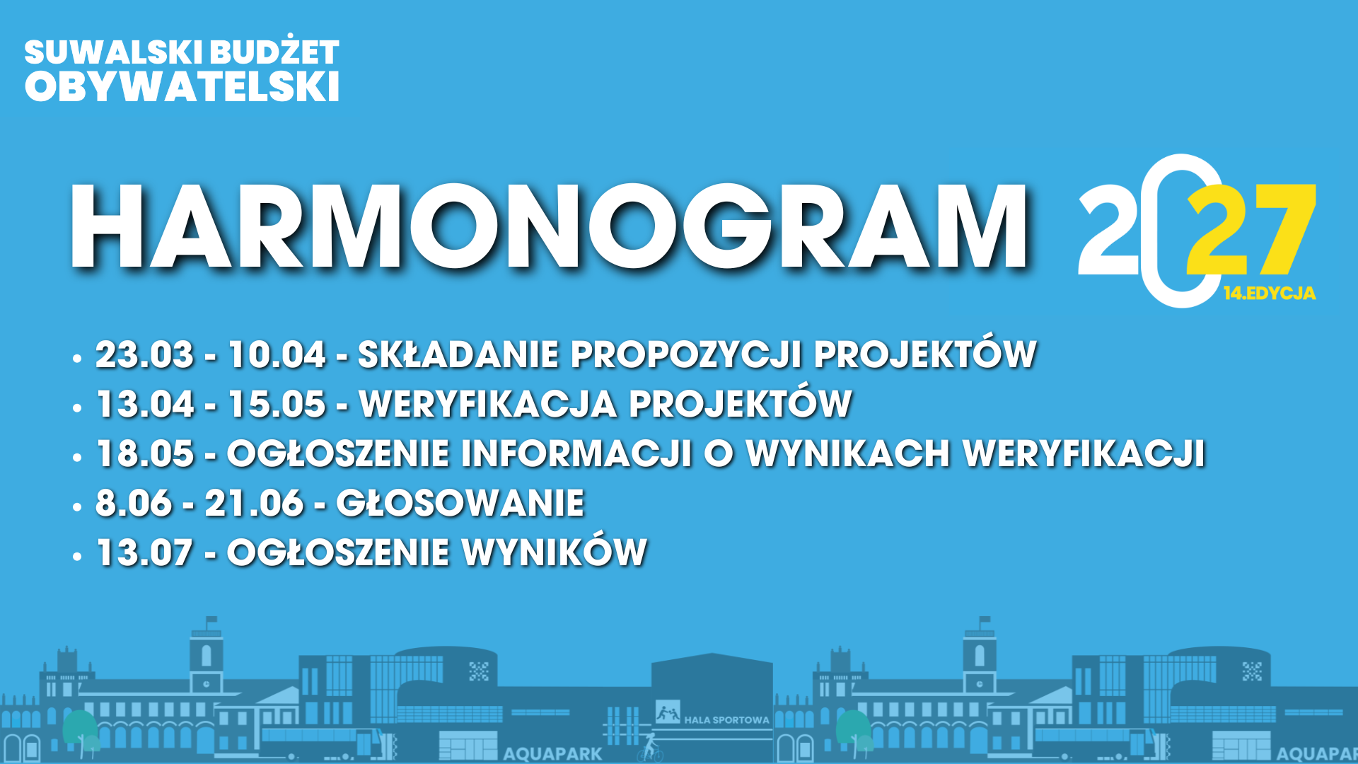 Nowości i zmiany w Suwalskim Budżecie Obywatelskim 2027 10 14