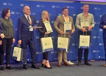 Laureaci ubiegłorocznych zmagań ZSZ Wysokie Mazowieckie. FOT ZUS Białystok