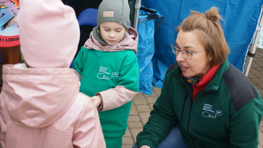 Na placu Jana Pawła II wyrosło leśne miasteczko 16 dzien lasu 15