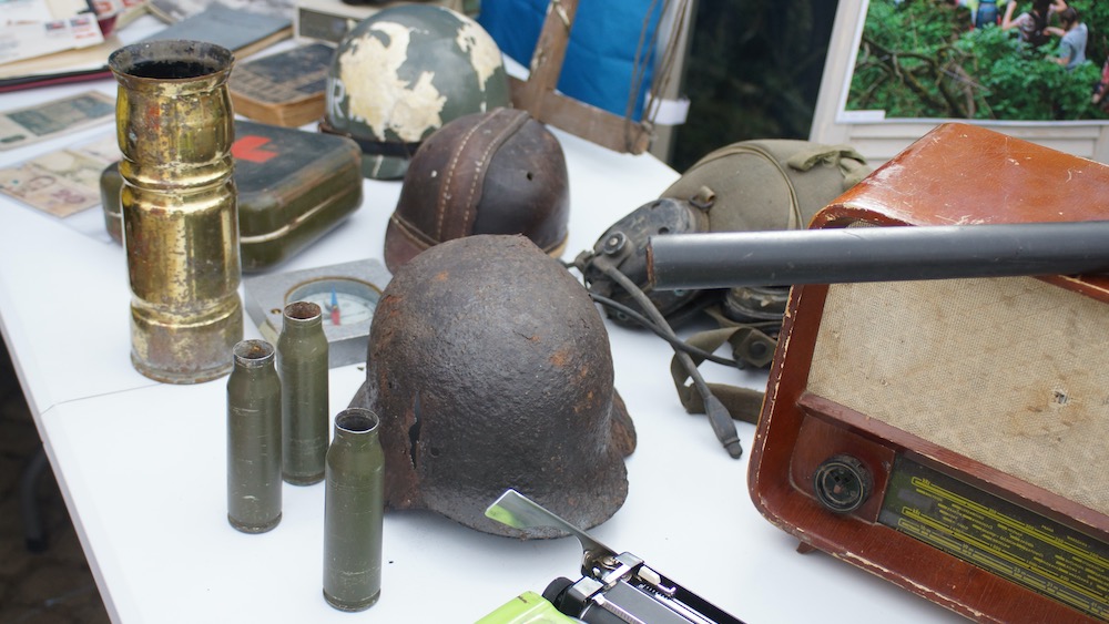 Na placu Jana Pawła II wyrosło leśne miasteczko 17 dzien lasu 16