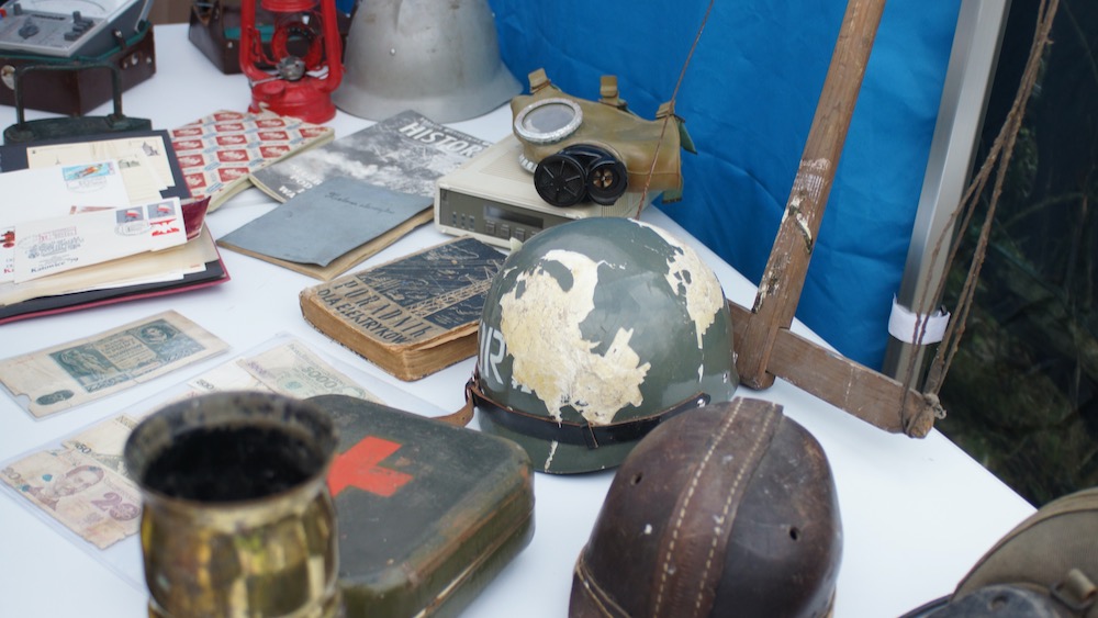 Na placu Jana Pawła II wyrosło leśne miasteczko 18 dzien lasu 17