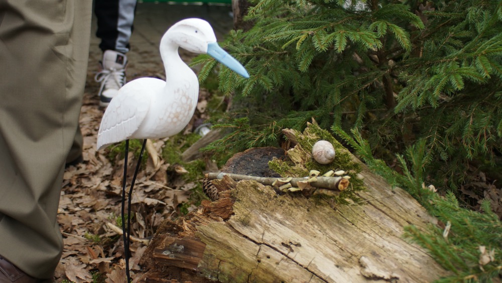 Na placu Jana Pawła II wyrosło leśne miasteczko 20 dzien lasu 19