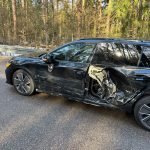 18-letni sprawca kolizji ukarany przez policjantów 2 kolizja kPP PISZ 2