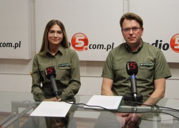 Paulina Wojsiat i Arkadiusz Malinowski/Fot. Radio 5