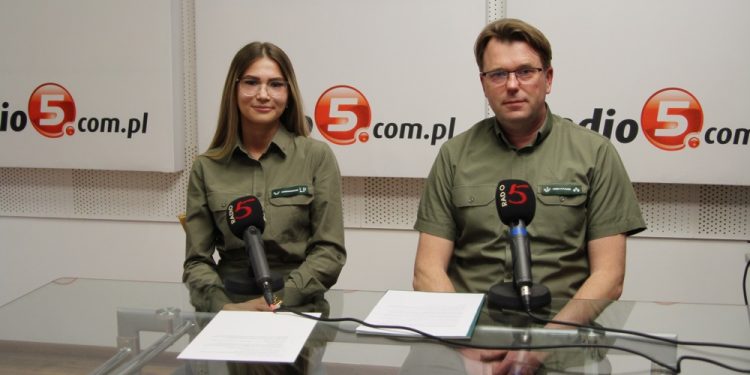 Paulina Wojsiat i Arkadiusz Malinowski/Fot. Radio 5