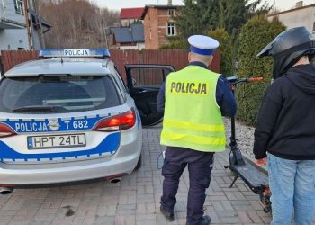 Bezpieczna mikromobilność. Policjanci podsumowali akcję 3 Fot. KWP Olsztyn