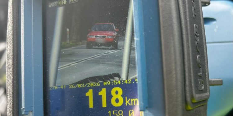 Pośpiech na drodze niesie za sobą konsekwencje 1 zdj. KPP w Gołdapi