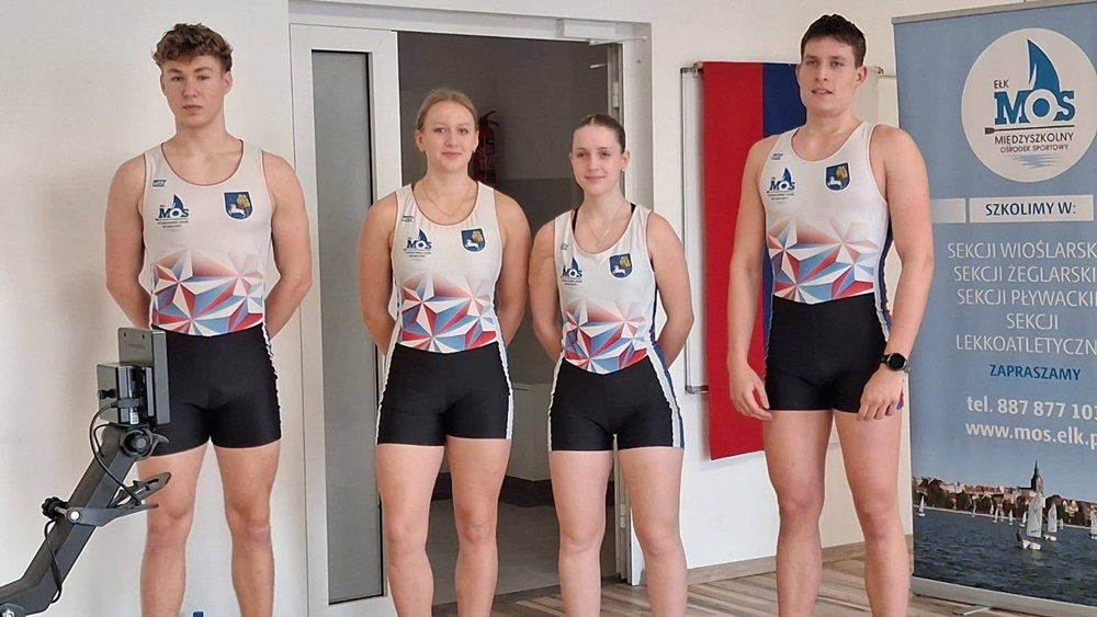 Mistrzowie w ergometrach wioślarskich trenują w Ełku 4 zdj. MOS Elk 2