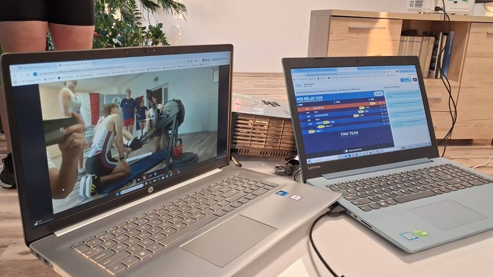 Mistrzowie w ergometrach wioślarskich trenują w Ełku 5 zdj. MOS Elk 3