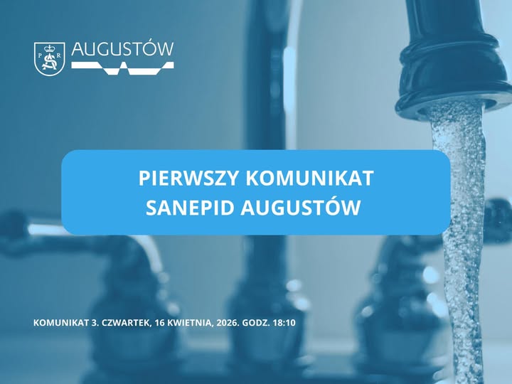 skażenie wody w Augustowie