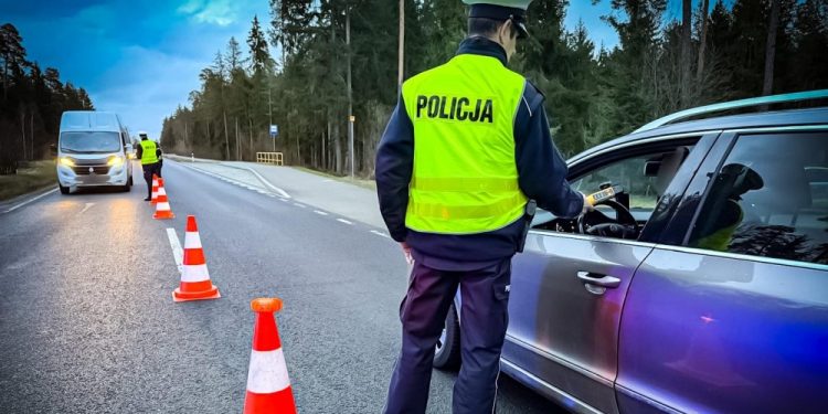 Wpadli już pierwsi kierowcy 1 KWP Białystok