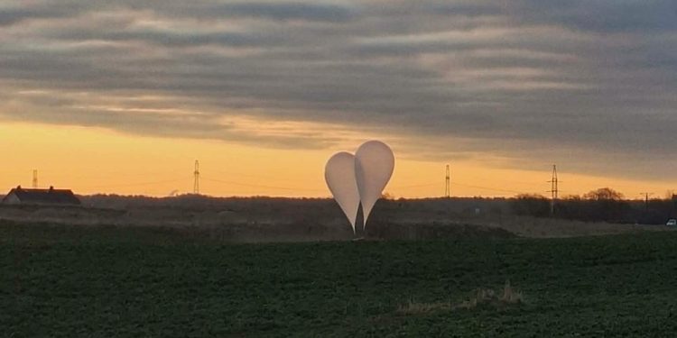 Balony z kontrabandą wylądowały w co najmniej czterech powiatach 1 balony 10 04 26