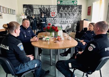 Suwalscy policjanci na Litwie