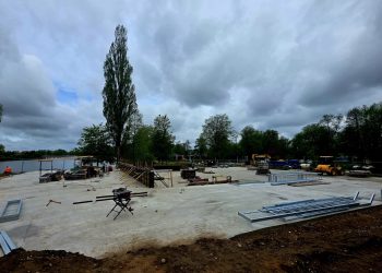 Skatepark nad Arkadią wchodzi w kolejny etap przebudowy 4 źródło: UM Suwałki