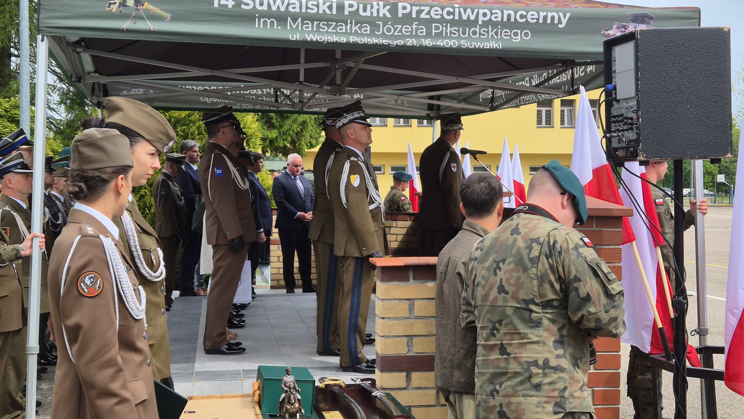 Pułkownik Saturnin Skindzier objął dowództwo nad 14. Suwalskim Pułkiem Przeciwpancernym 15 20260529 101000 scaled