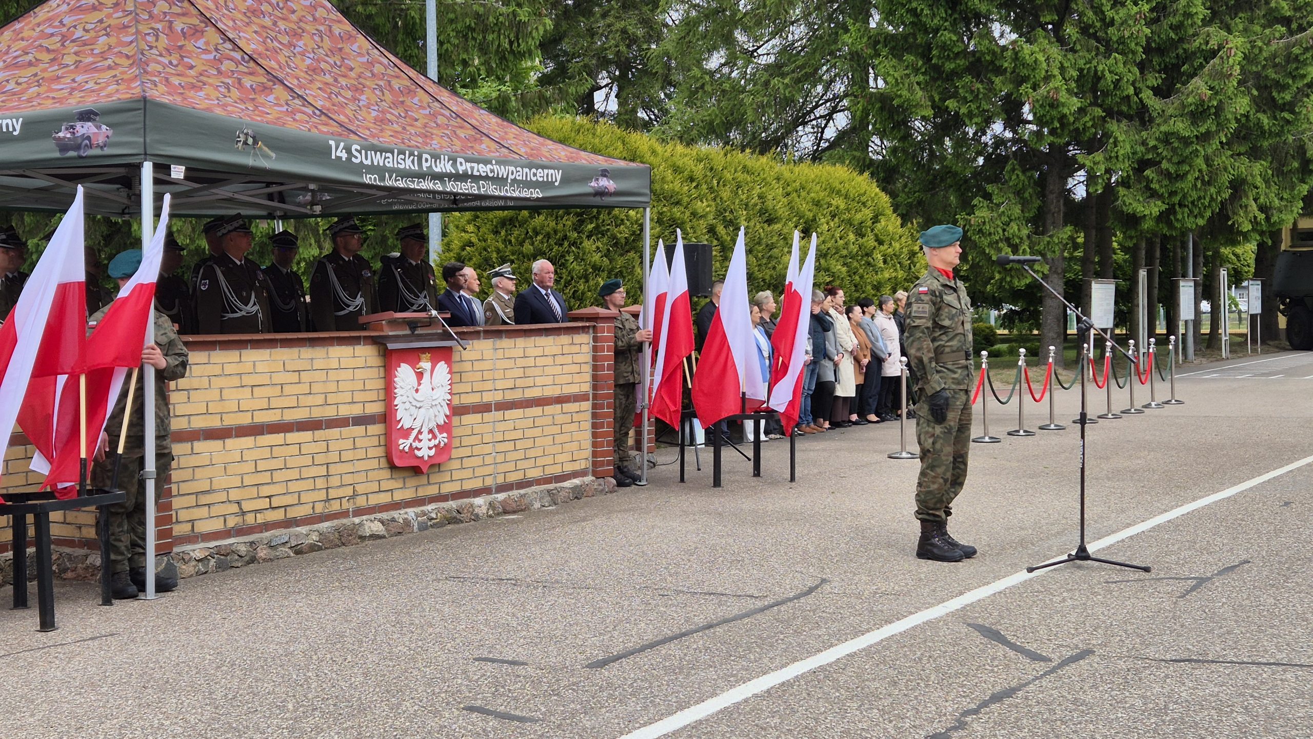 Pułkownik Saturnin Skindzier objął dowództwo nad 14. Suwalskim Pułkiem Przeciwpancernym 39 20260529 102158 scaled