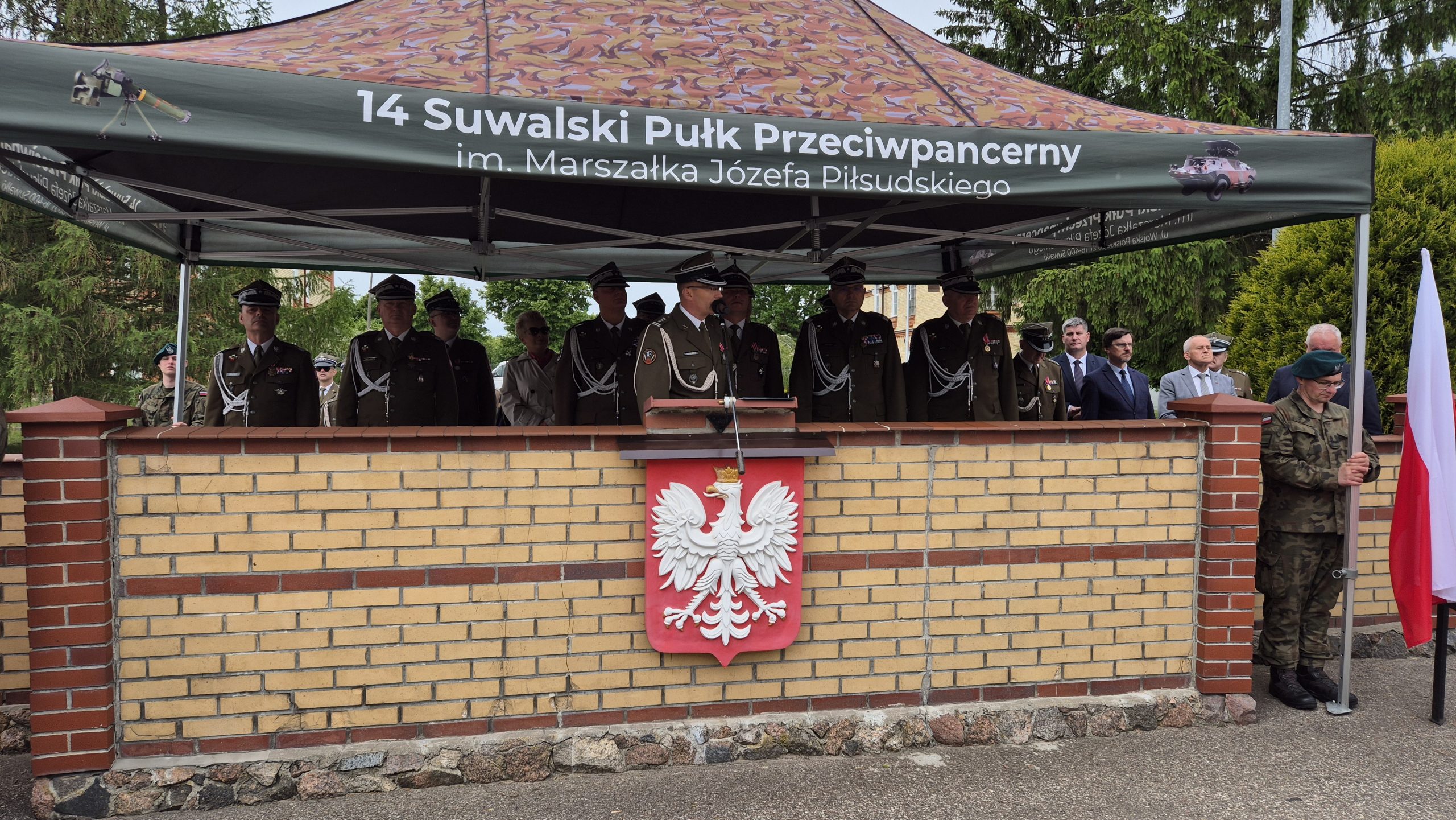 Pułkownik Saturnin Skindzier objął dowództwo nad 14. Suwalskim Pułkiem Przeciwpancernym 69 20260529 103129 scaled