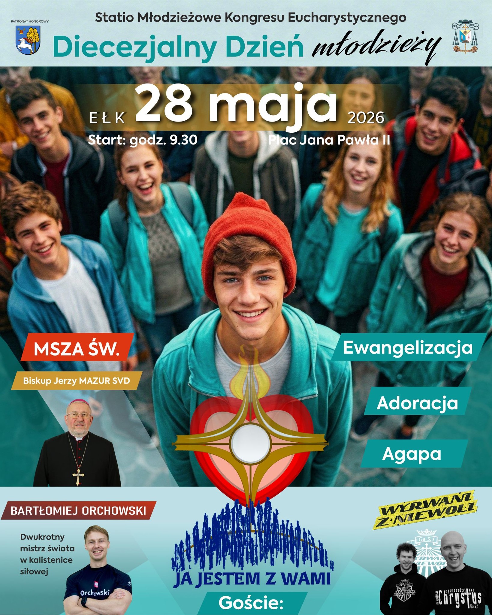 Diecezjalny Dzień Młodzieży. Gospodarzem wydarzenia jest Ełk 2 672682050 1406355464849615 6161254622474765482 n