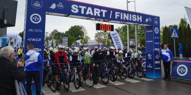 PZU Gran Fondo Series Ełk, zdj. Radio 5