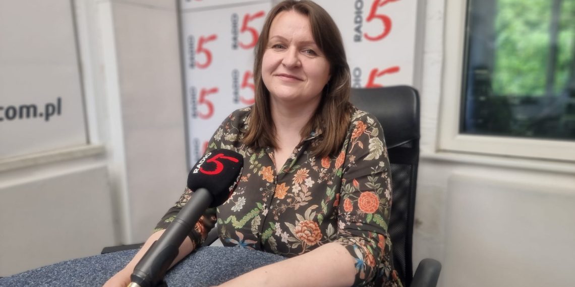 Jolanta Malinowska-Wiaktor, dyrektor litewskiej szkoły „Vienybė” w Suwałkach.