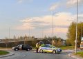 Wypadek z udziałem rowerzysty, zdj. Radio 5