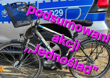 Podsumowanie akcji "Jednoślad" w powiecie piskim 2 zdj. KPP w Piszu