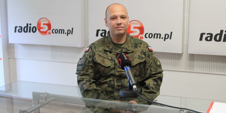 Major Damian Gołdowski, 2 Brygada Zmotoryzowana Legionów/Fot. Radio 5