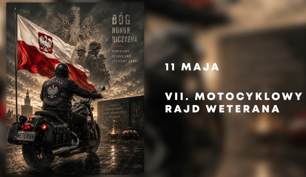 Suwałki po raz pierwszy na trasie 7. Motocyklowego Rajdu Weteranów 1 painter