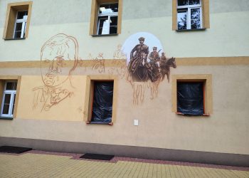 Generał Podhorski na muralu 3 podhorski